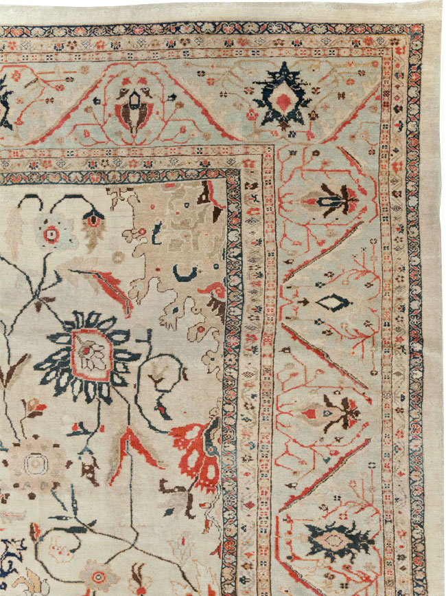 Antique Persian Sultanabad Large Carpet, No.32316 - Galerie Shabab