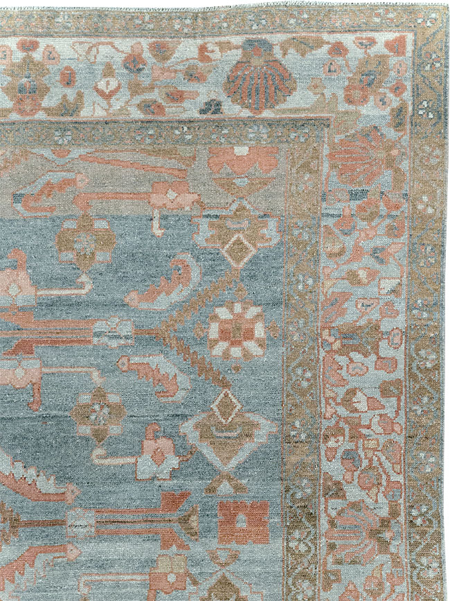 Antique Persian Malayer Accent Carpet, No.32323 - Galerie Shabab