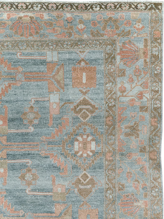 Antique Persian Malayer Accent Carpet, No.32323 - Galerie Shabab
