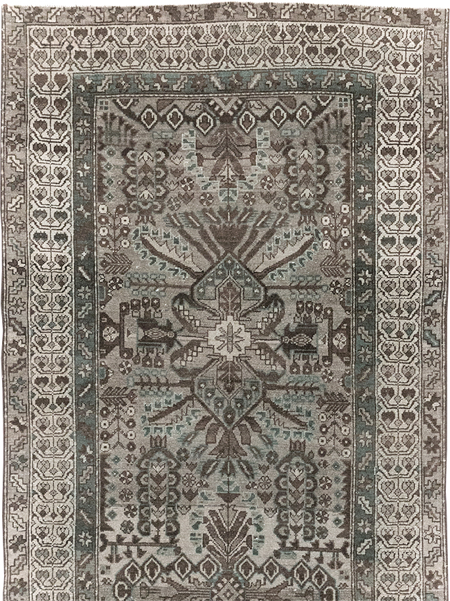 Vintage Persian Malayer Runner, No.32330 - Galerie Shabab