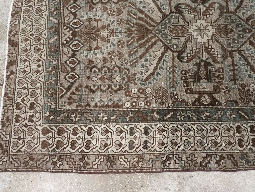 Vintage Persian Malayer Runner, No.32330 - Galerie Shabab