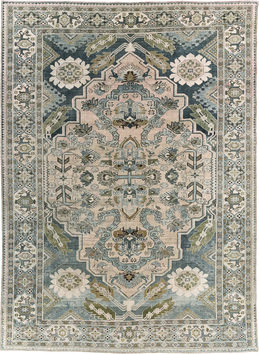 Antique Persian Afshar Room Size Carpet, No.32333 - Galerie Shabab