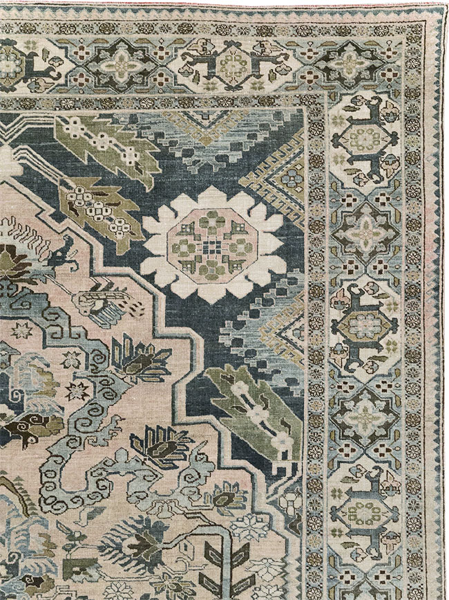 Antique Persian Afshar Room Size Carpet, No.32333 - Galerie Shabab