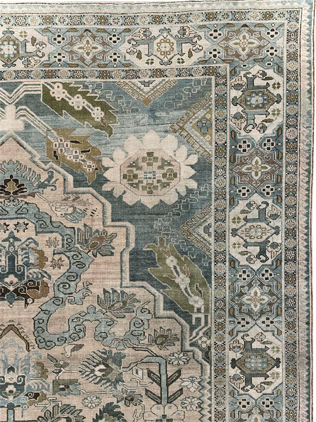 Antique Persian Afshar Room Size Carpet, No.32333 - Galerie Shabab