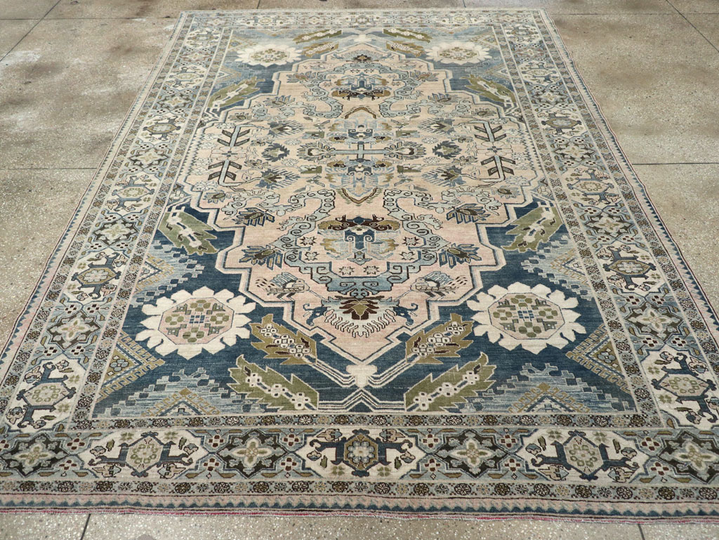 Antique Persian Afshar Room Size Carpet, No.32333 - Galerie Shabab