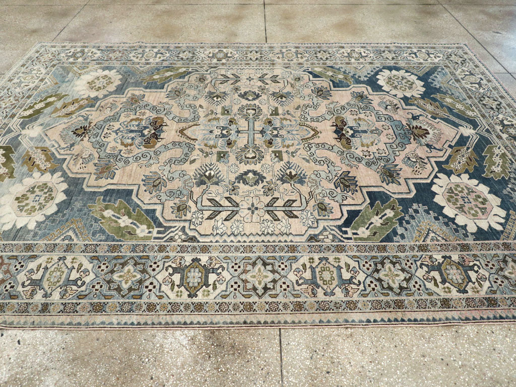 Antique Persian Afshar Room Size Carpet, No.32333 - Galerie Shabab