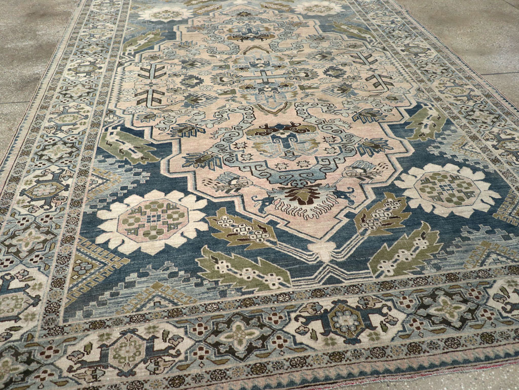 Antique Persian Afshar Room Size Carpet, No.32333 - Galerie Shabab