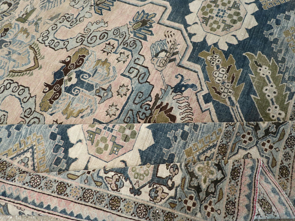 Antique Persian Afshar Room Size Carpet, No.32333 - Galerie Shabab