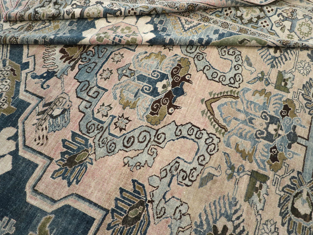 Antique Persian Afshar Room Size Carpet, No.32333 - Galerie Shabab