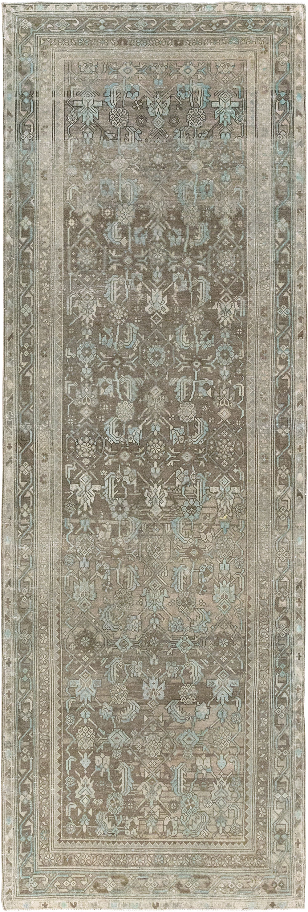 Vintage Persian Malayer Runner, No.32334 - Galerie Shabab