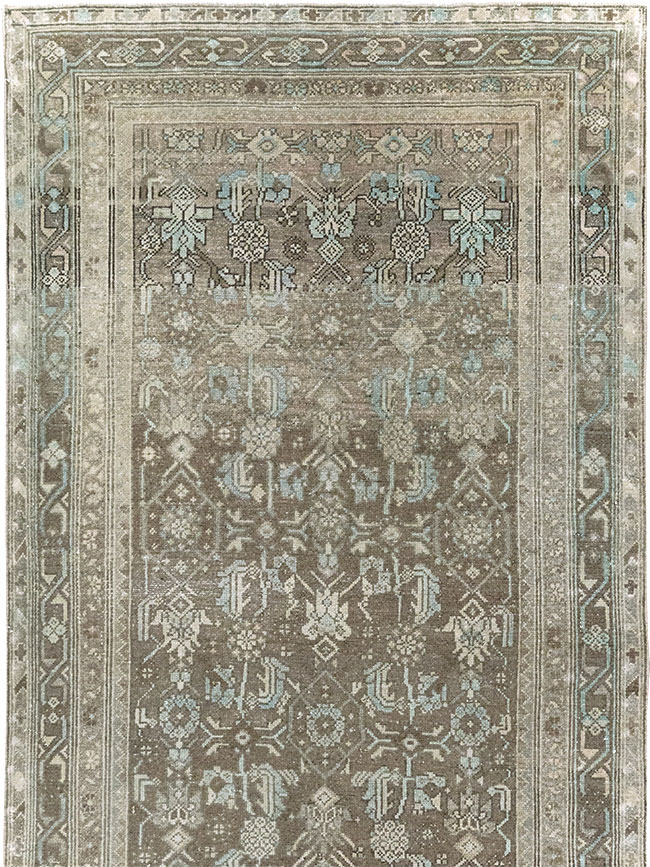 Vintage Persian Malayer Runner, No.32334 - Galerie Shabab