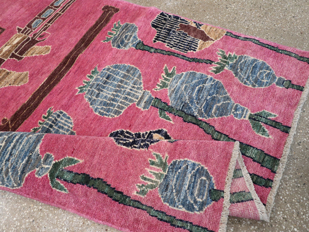 Modern Turkish Pictorial War Rug, No.32343 - Galerie Shabab