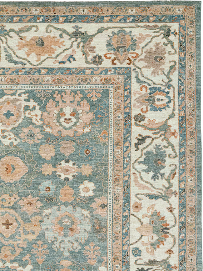Modern Persian Sultanabad Room Size Carpet, No.32351 - Galerie Shabab