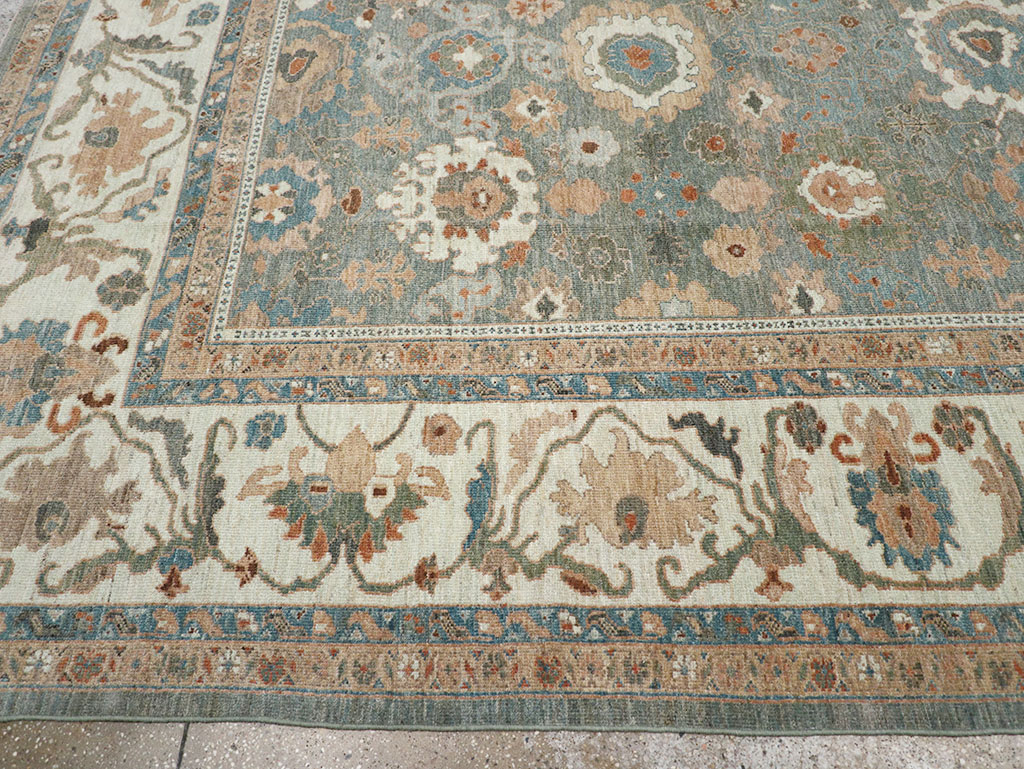 Modern Persian Sultanabad Room Size Carpet, No.32351 - Galerie Shabab