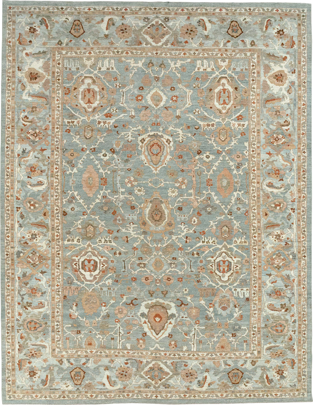 Modern Persian Sultanabad Large Carpet, No.32352 - Galerie Shabab
