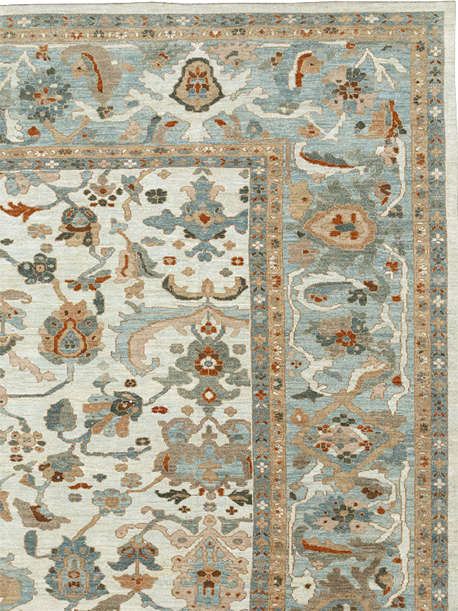 Modern Persian Sultanabad Large Carpet, No.32353 - Galerie Shabab