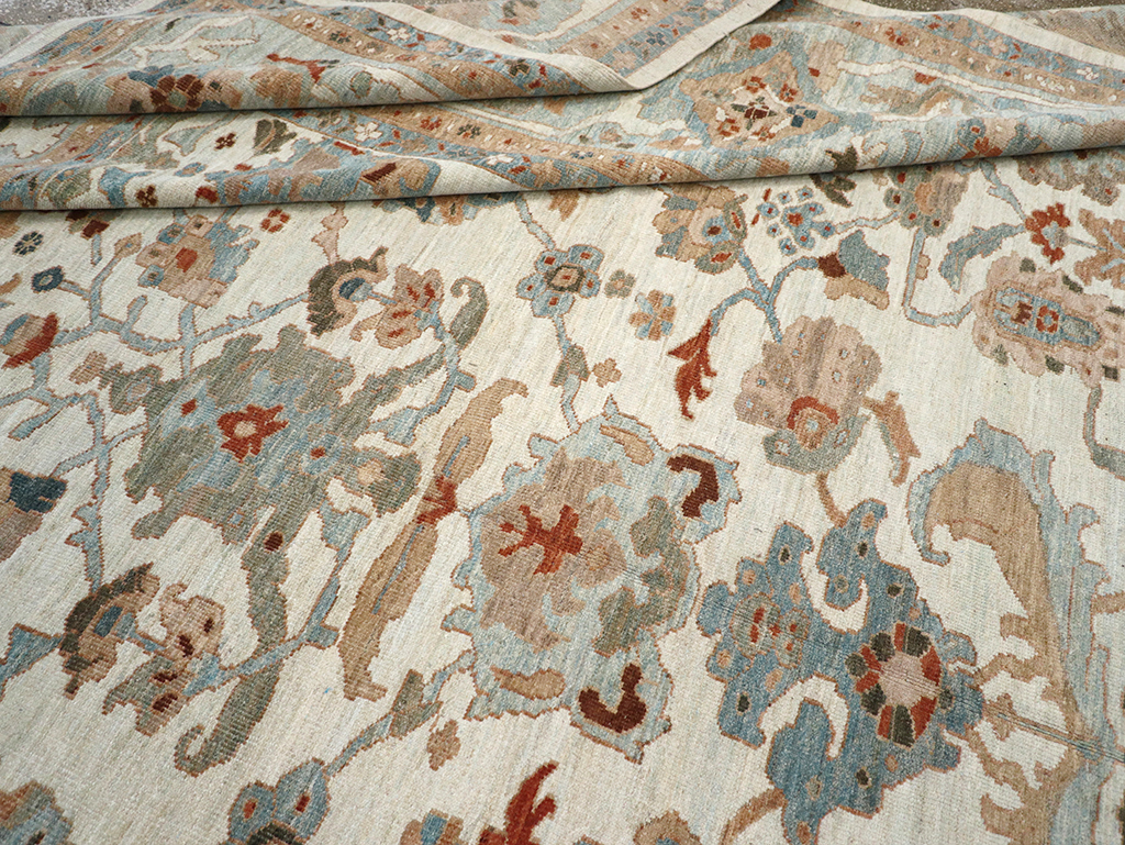 Modern Persian Sultanabad Large Carpet, No.32353 - Galerie Shabab