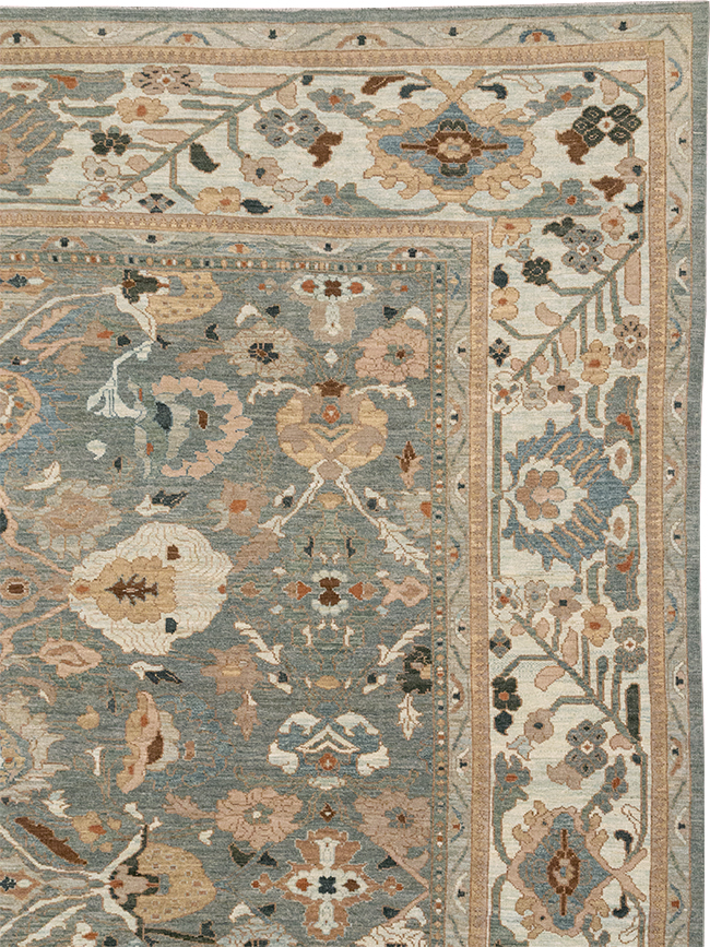 Modern Persian Sultanabad Large Carpet, No.32354 - Galerie Shabab
