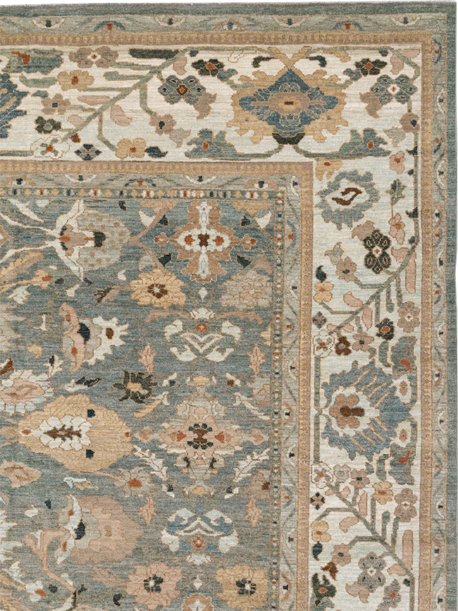 Modern Persian Sultanabad Large Carpet, No.32354 - Galerie Shabab