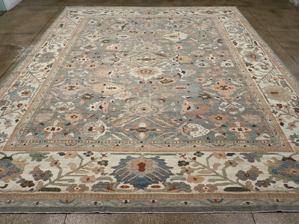 Modern Persian Sultanabad Large Carpet, No.32354 - Galerie Shabab
