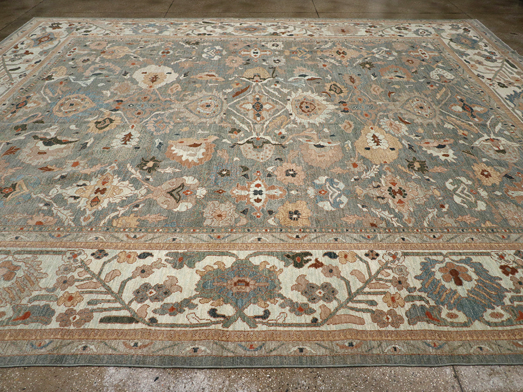 Modern Persian Sultanabad Large Carpet, No.32354 - Galerie Shabab