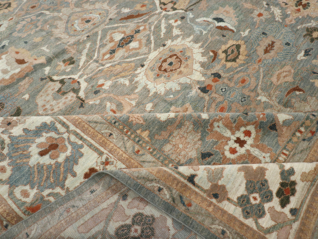 Modern Persian Sultanabad Large Carpet, No.32354 - Galerie Shabab