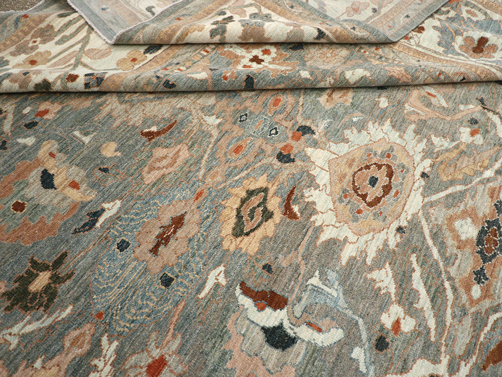 Modern Persian Sultanabad Large Carpet, No.32354 - Galerie Shabab