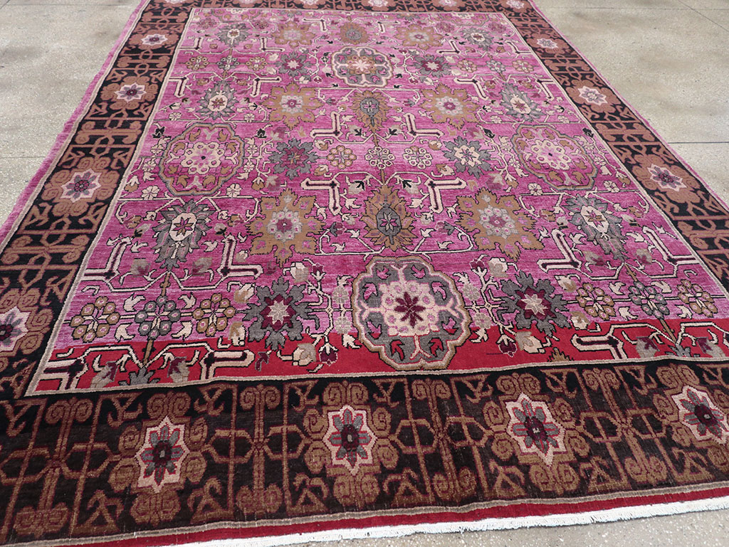 Vintage Turkish Anatolian Room Size Carpet, No.32357 - Galerie Shabab