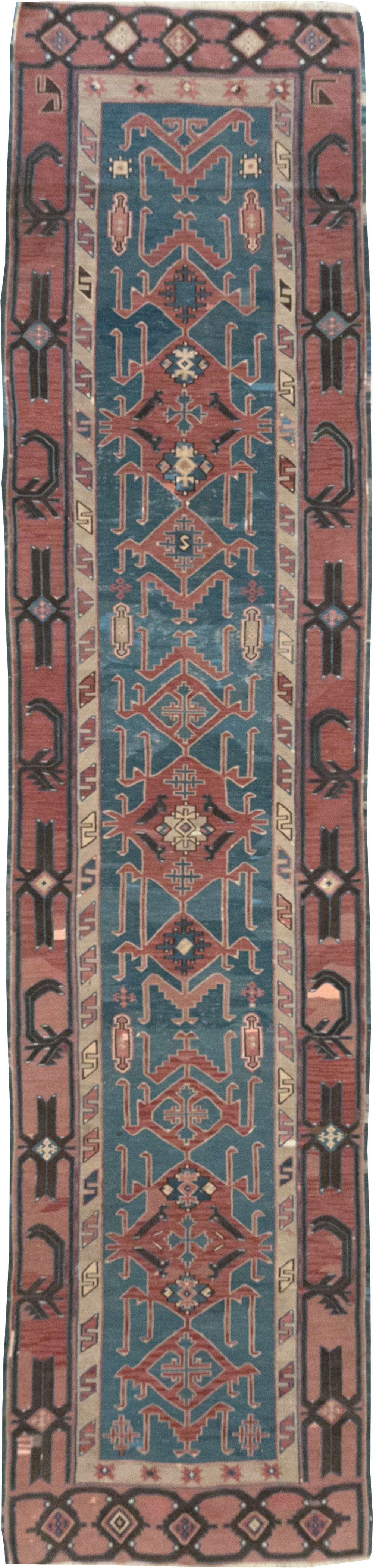 Antique Caucasian Avar Kilim Runner, No.32363 - Galerie Shabab