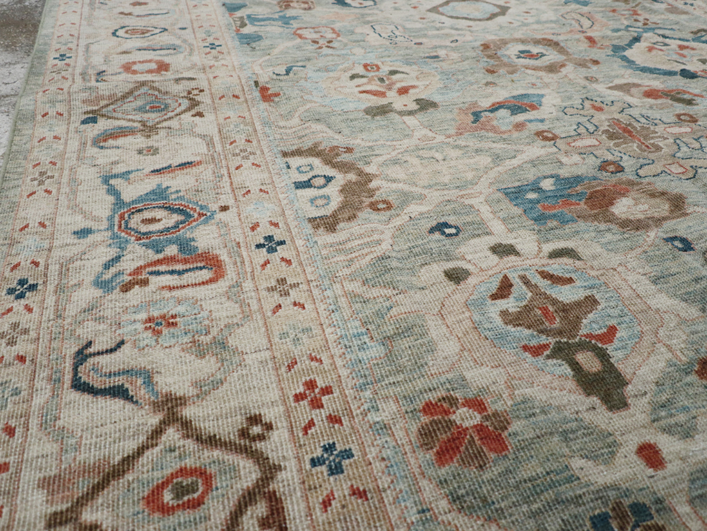Modern Persian Sultanabad Room Size Carpet, No.32364 - Galerie Shabab
