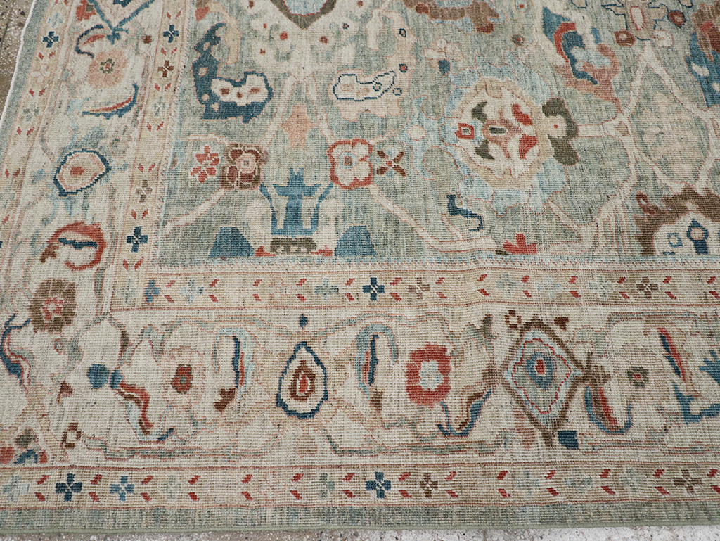 Modern Persian Sultanabad Room Size Carpet, No.32364 - Galerie Shabab