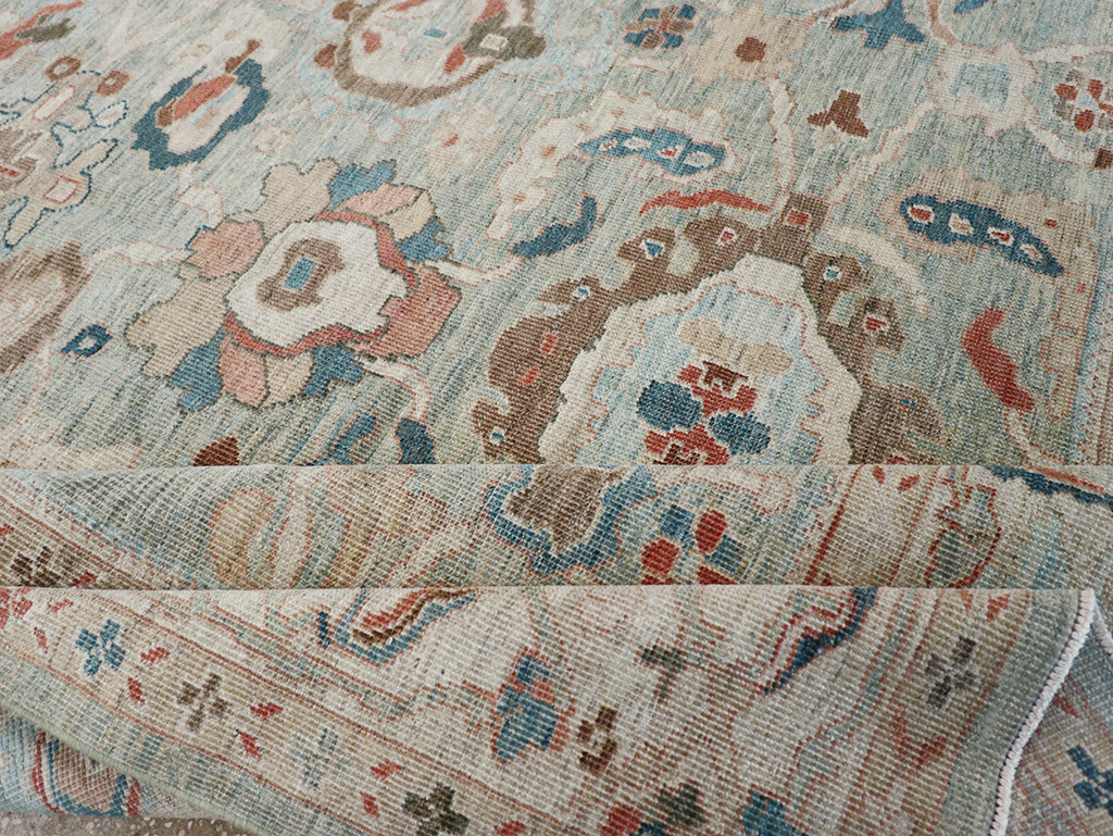 Modern Persian Sultanabad Room Size Carpet, No.32364 - Galerie Shabab