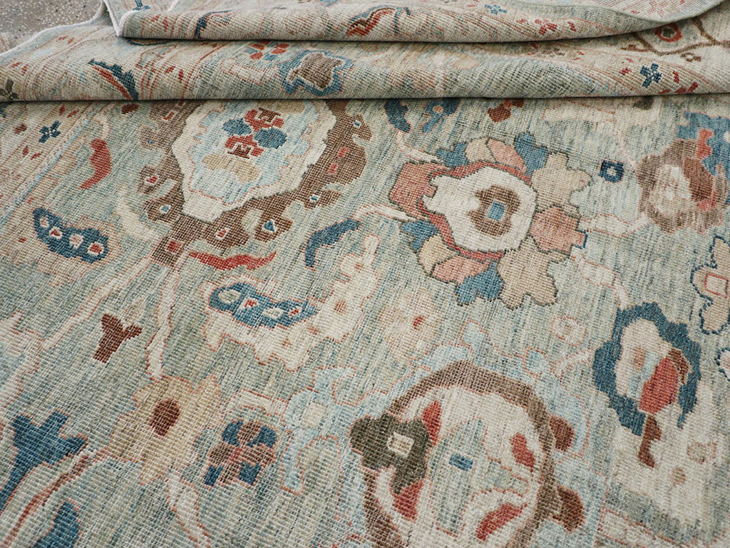 Modern Persian Sultanabad Room Size Carpet, No.32364 - Galerie Shabab