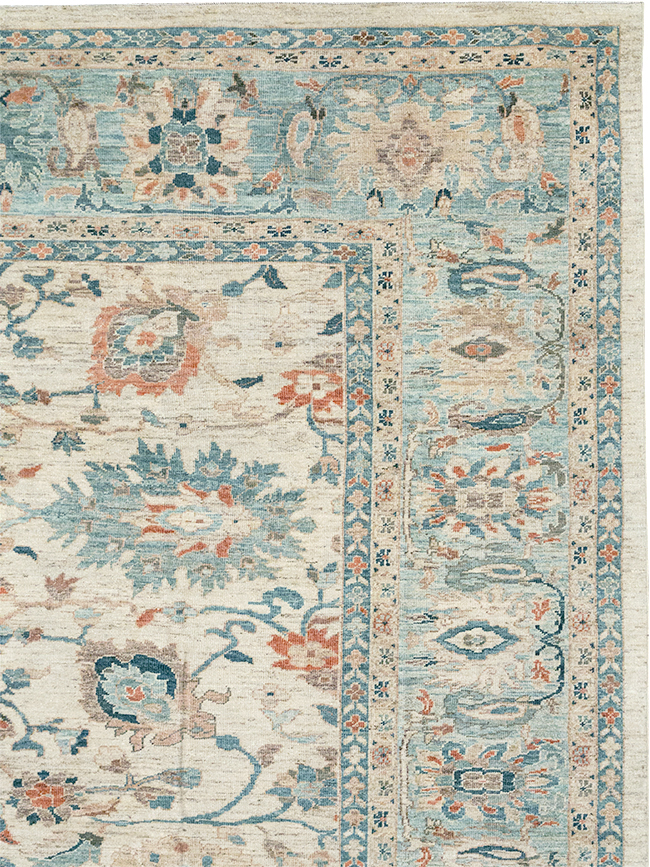 Modern Persian Sultanabad Large Room Size Carpet, No.32365 - Galerie Shabab