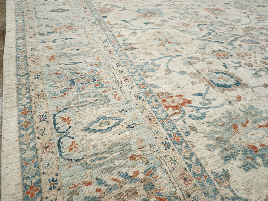 Modern Persian Sultanabad Large Room Size Carpet, No.32365 - Galerie Shabab