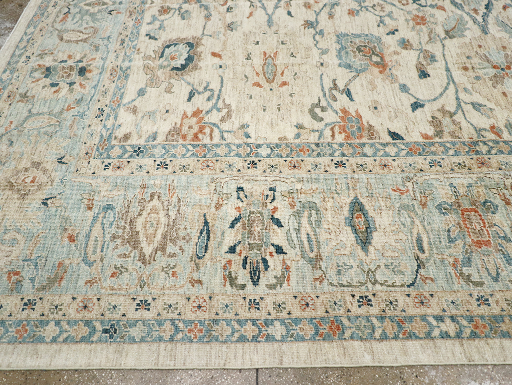 Modern Persian Sultanabad Large Room Size Carpet, No.32365 - Galerie Shabab