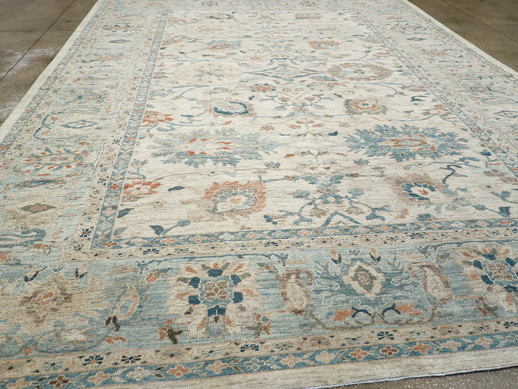 Modern Persian Sultanabad Large Room Size Carpet, No.32365 - Galerie Shabab