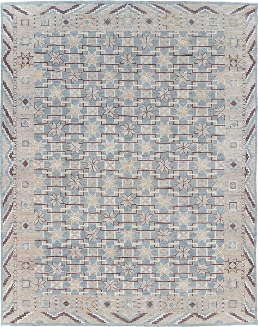 Modern East Turkestan Khotan Room Size Carpet, No.32377 - Galerie Shabab