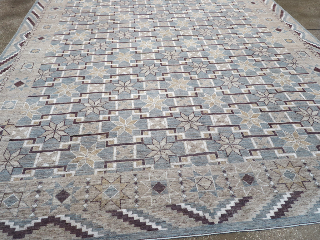 Modern East Turkestan Khotan Room Size Carpet, No.32377 - Galerie Shabab