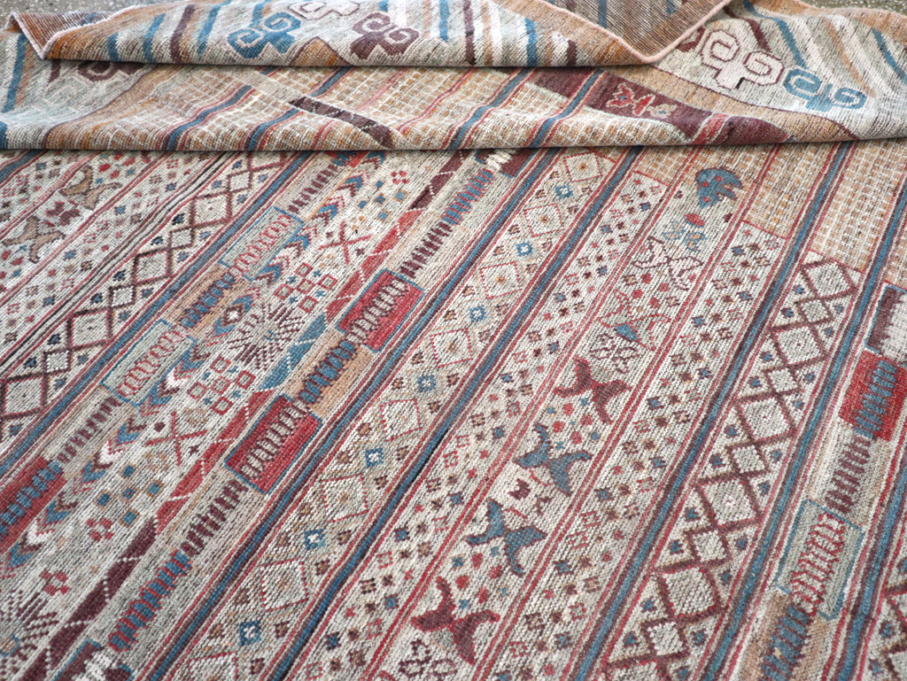 Modern East Turkestan Khotan Room Size Carpet, No.32378 - Galerie Shabab