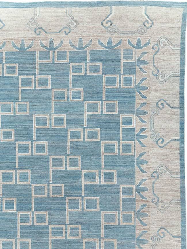 Modern East Turkestan Khotan Room Size Carpet, No.32383 - Galerie Shabab