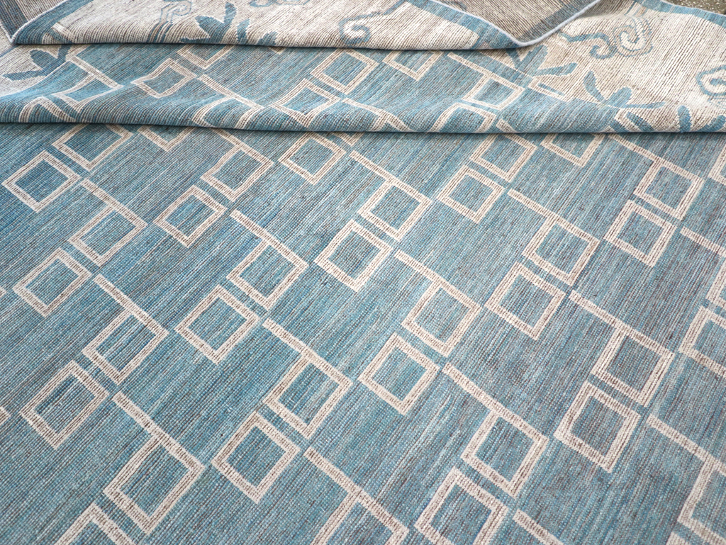 Modern East Turkestan Khotan Room Size Carpet, No.32383 - Galerie Shabab