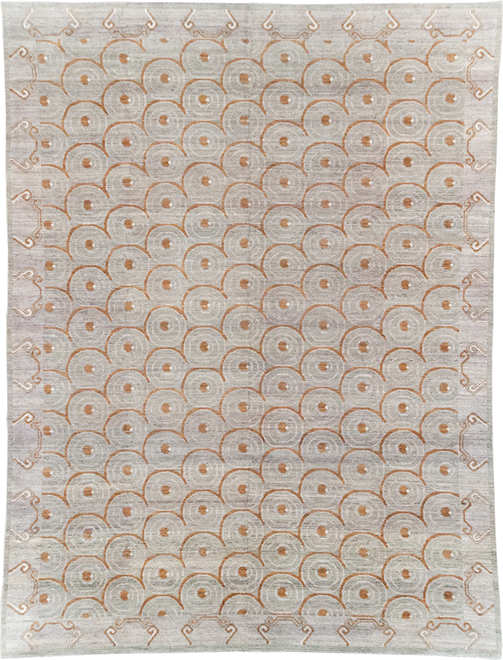 Modern East Turkestan Khotan Room Size Carpet, No.32386 - Galerie Shabab