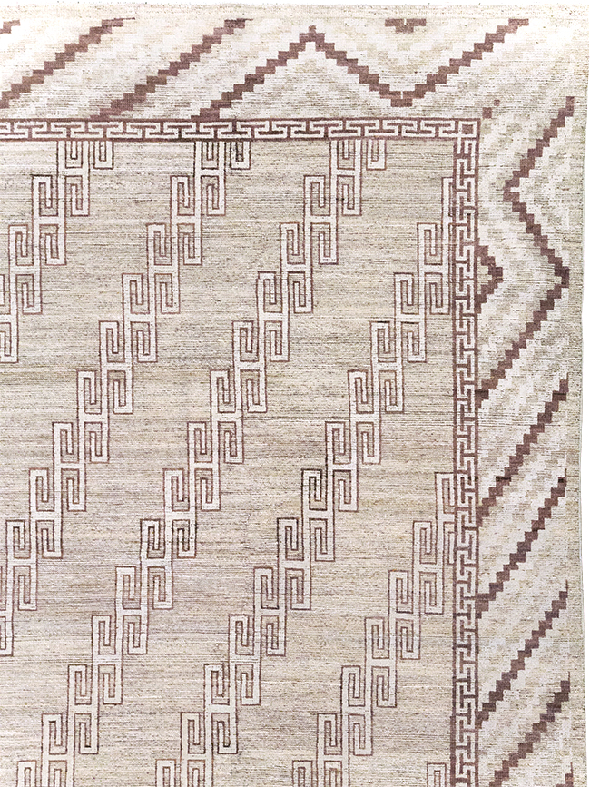 Modern East Turkestan Khotan Room Size Carpet, No.32394 - Galerie Shabab
