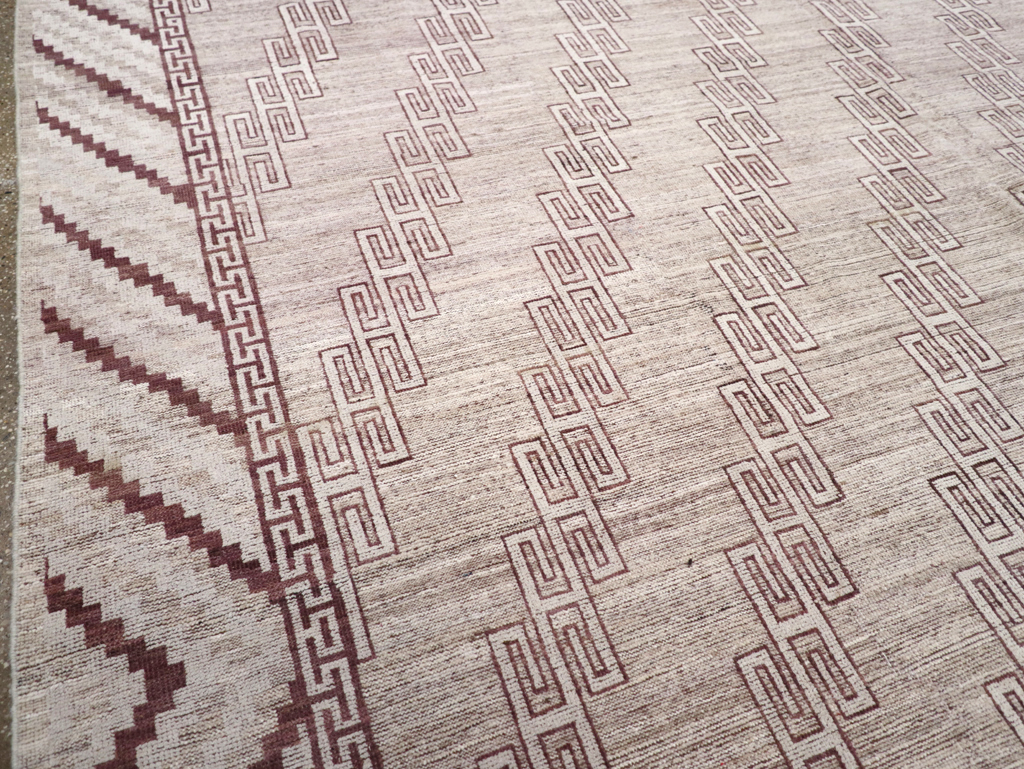 Modern East Turkestan Khotan Room Size Carpet, No.32394 - Galerie Shabab