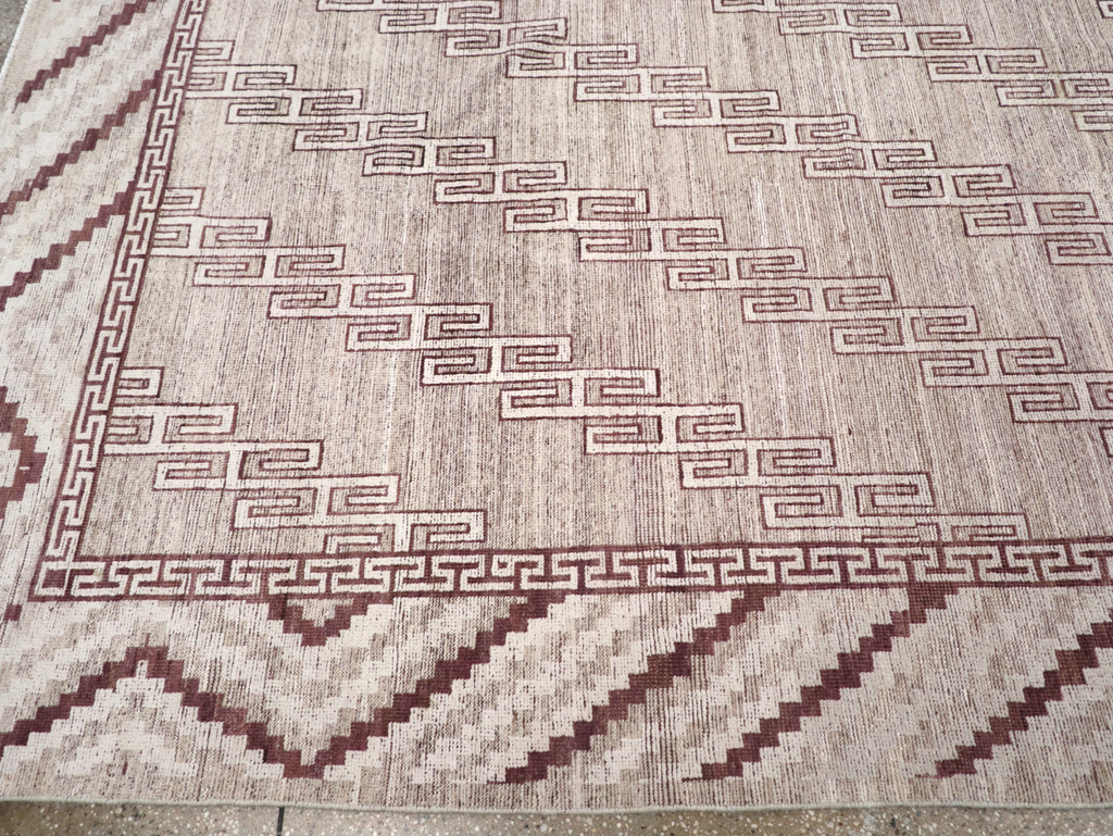 Modern East Turkestan Khotan Room Size Carpet, No.32394 - Galerie Shabab
