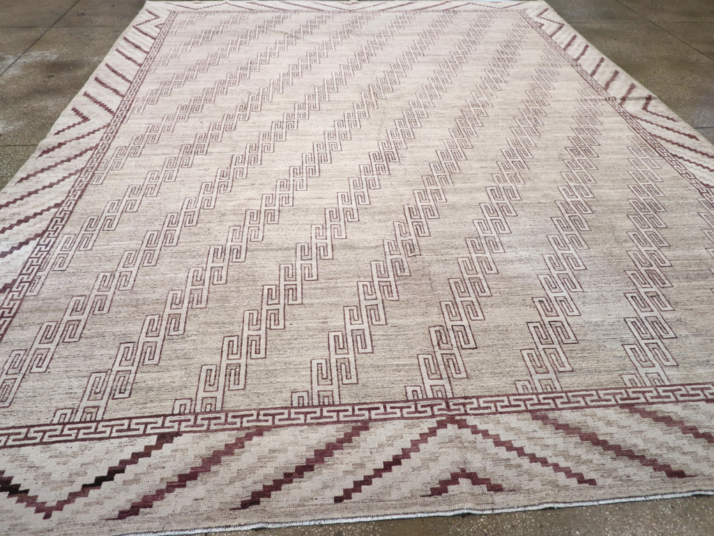 Modern East Turkestan Khotan Room Size Carpet, No.32394 - Galerie Shabab