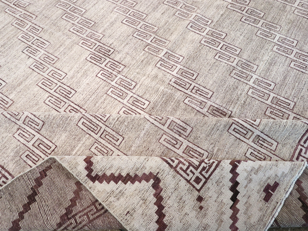 Modern East Turkestan Khotan Room Size Carpet, No.32394 - Galerie Shabab