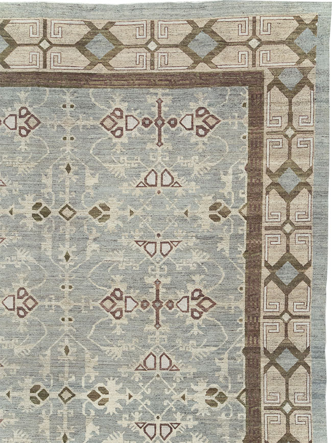 Modern East Turkestan Khotan Oversize Carpet, No.32395 - Galerie Shabab