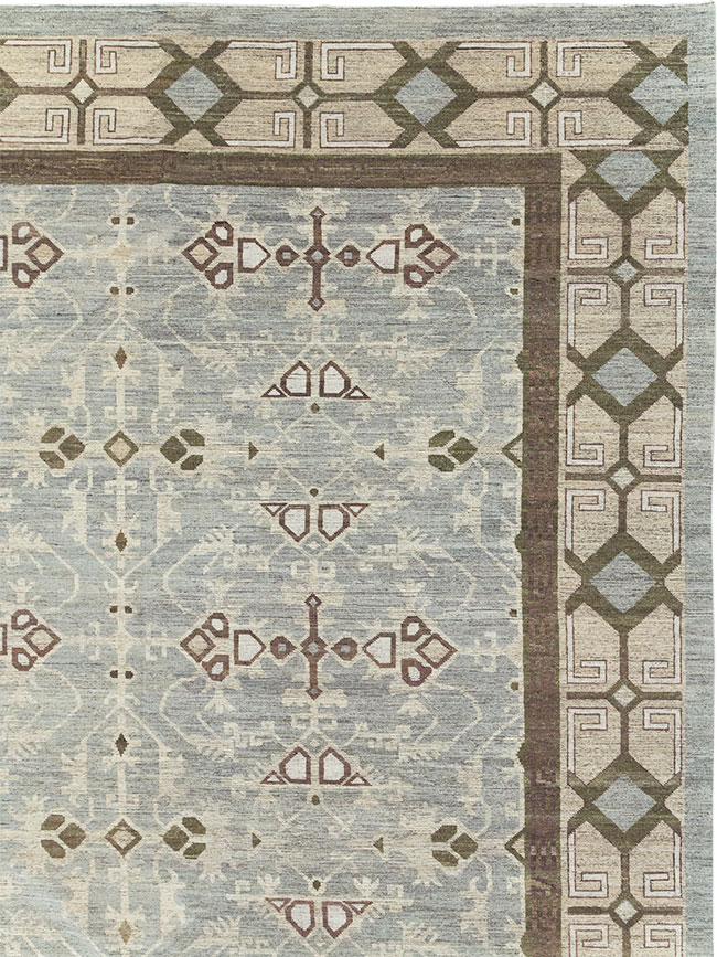 Modern East Turkestan Khotan Oversize Carpet, No.32395 - Galerie Shabab
